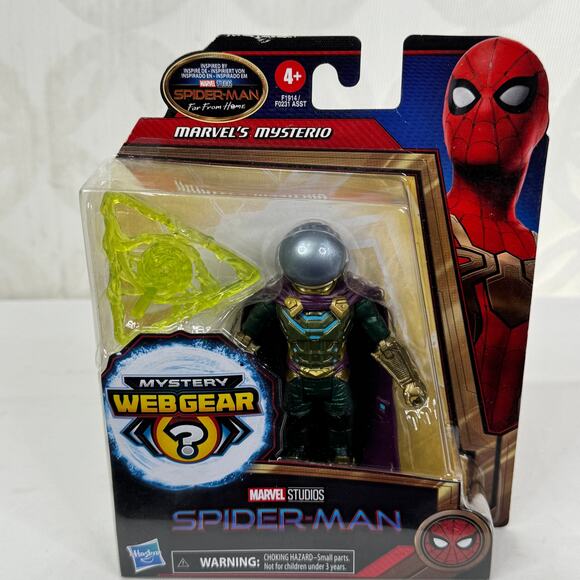 Marvel Spider-Man 6-inch Mystery Web Gear Marvel's Mysterio Action Figure - Picture 6 of 6